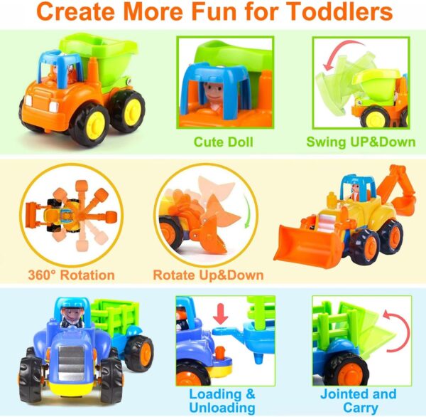 Cars Construction Vehicles Toy - Image 5