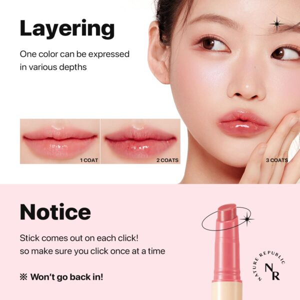 Nature Republic HONEY MELTING LIP (02 FIG) SOFT LIP STICK - Image 4
