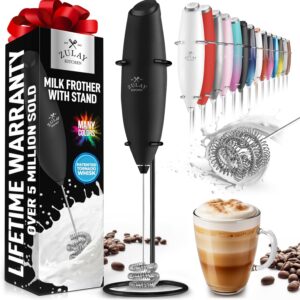ZK Milk Frother OG Tornado Whisk w Stand