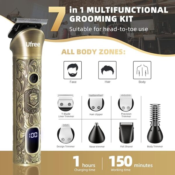 Ufree Beard Trimmer for Men - Image 5