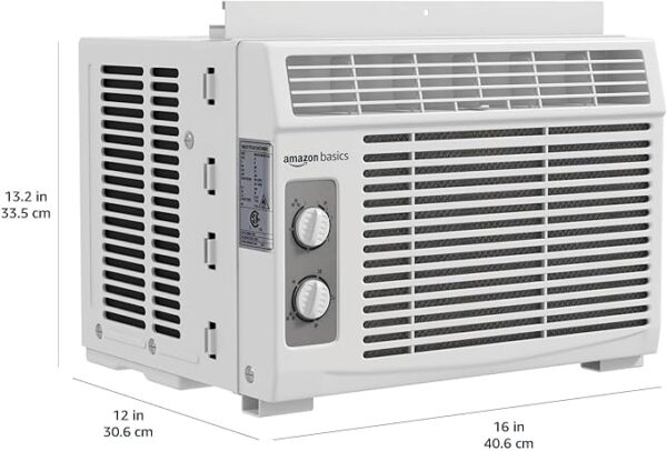 Amazon Basics 5000-BTU Small Window Air Conditioner - Image 2