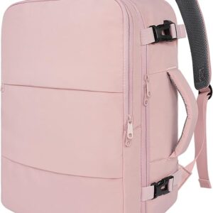Taygeer Travel Backpack for Women, Carry On Backpack with USB Charging Port & Shoe Pouch